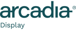 logo arcadia display